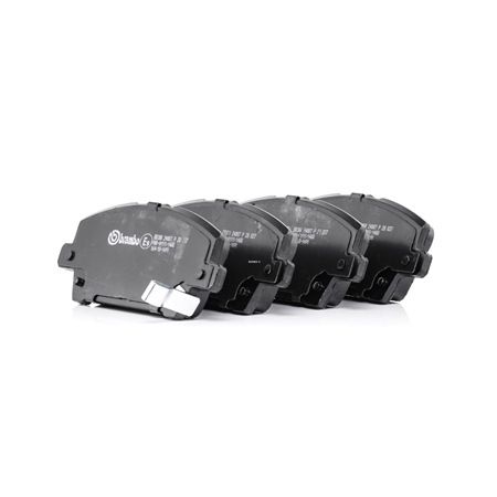 BREMBO Remblokkenset, schijfrem Met akoestische slijtagewaarschuwing P 28 037