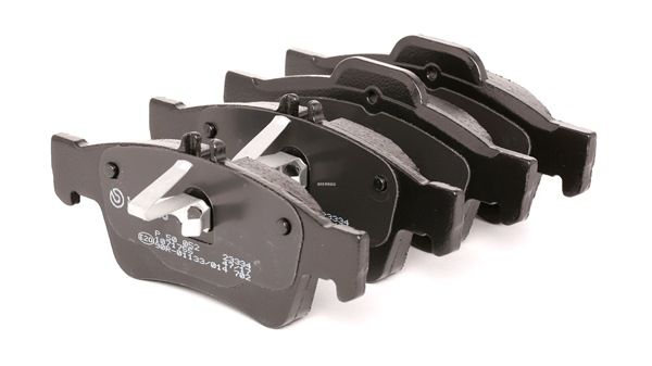 BREMBO P 50 052 Kit de plaquettes de frein, frein à disque préparé pour indicateur d'usure, 140,3mm MERCEDES-BENZ Classe S ac 1991