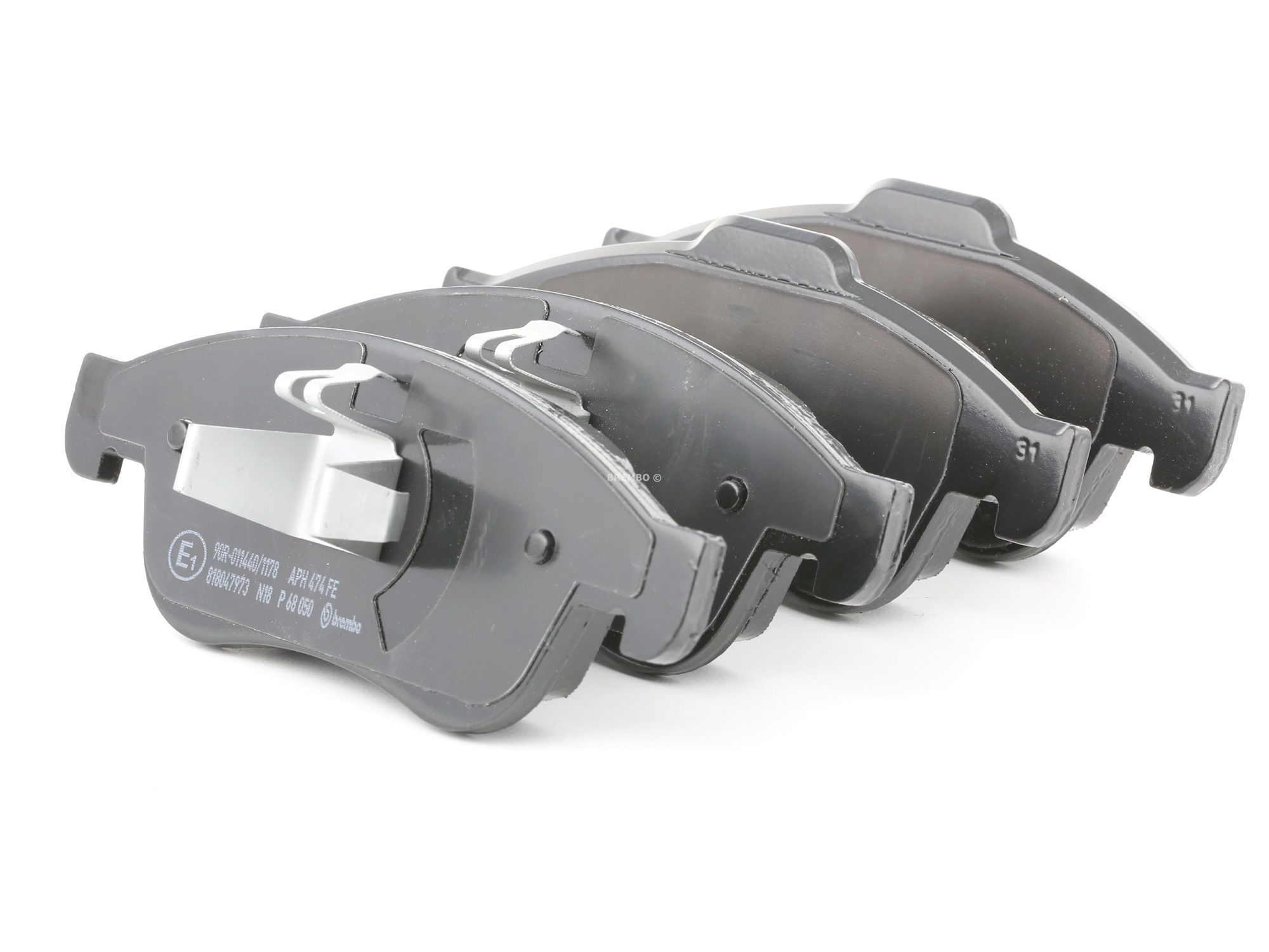 Brembo Scheibenbremse BREMSBEL/ÄGE Bremsbelagsatz Bremsanlage | Bremsbelagsatz RICHTUNGSGEBUNDEN P 02 003