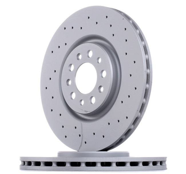 ZIMMERMANN 110.2217.52 Disque de frein ventilé de l'intérieur, poinçonné, revêtu, 28mm ALFA ROMEO 159 ac 2001