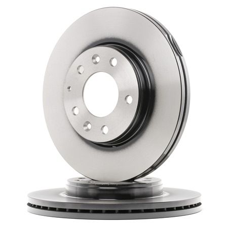 Brembo2 Bremsscheiben COATED DISC LINE Belüftet Ø 283 mm Bremsbeläge Vorne