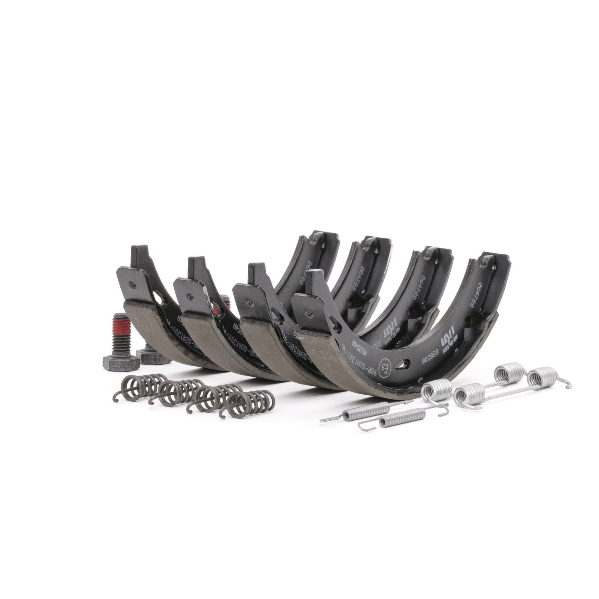 KIT MÂCHOIRES FREIN À MAIN ARRIÈRE MERCEDES BENZ CLASSE A W168 W169
