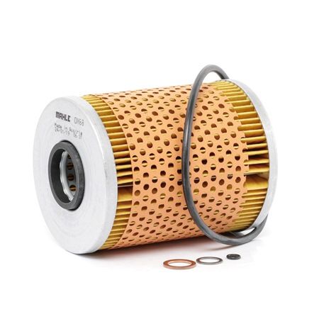MAHLE ORIGINAL Filtro de aceite OX 68D Cartucho filtrante para BMW 3 Touring (E36) ac 1999