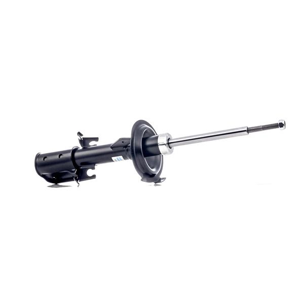 BILSTEIN Amortiguador Eje delantero, Bitubular, Presión de gas, Columna de amortiguador, Espiga arriba, Abrazadera abajo 22-128300