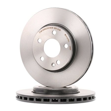 BREMBO Disque de frein 09.8681.11 ventilé de l'intérieur, revêtu, à haute teneur en carbone, 25mm pour MERCEDES-BENZ Classe A (W169) ac 2011