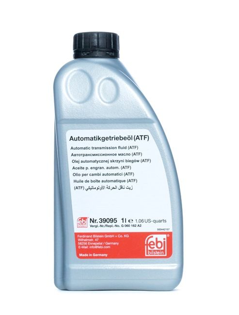 FEBI BILSTEIN Automatikgetriebeöl 39095 Inhalt: 1l, ATF 3+, Jeep ATF LGF8, ZF Lifeguard 8 AUDI A4 Allroad (8WH, B9) Bj 2018
