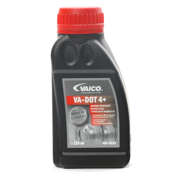 VAICO V60-0243 Bremsflüssigkeit Q+, Erstausrüsterqualität MADE IN GERMANY, DOT 4+, 0,25l, DOT 4 TOYOTA PICNIC Bj 1996