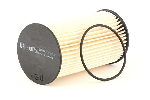 UFI Kraftstofffilter 26.007.00 Filtereinsatz, 136,5mm VW Passat Variant (3C5) Bj 2008