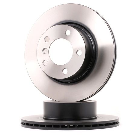 TRW DF6143S Brake Disc Vented, Painted, 22mm BMW 4 Series MY 2001