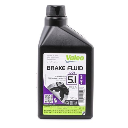 VALEO Bremsflüssigkeit 0,5l, DOT 5.1 402407