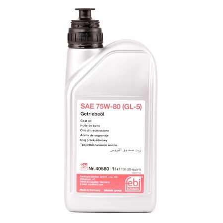 FEBI BILSTEIN Getriebeöl 40580 1l, 75W-80, API GL-5 BMW 3 Compact (E46) Bj 2003