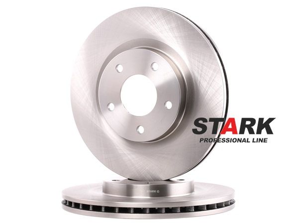 STARK Bremsscheibe Vorderachse, Innenbelüftet, unbeschichtet, 26mm SKBD-0020161