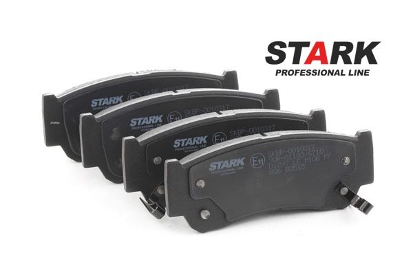 STARK SKBP-0010317 Bremsekloss sett bakaksel, med akustisk slitasjevarsel HYUNDAI H-1 Kassevogn år 1997