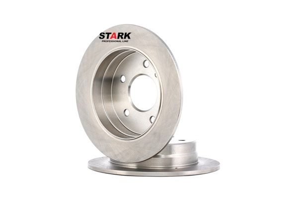 STARK Disque de frein SKBD-0020073 Essieu arrière, plein, 8mm pour MERCEDES-BENZ Classe A (W169) ac 2004
