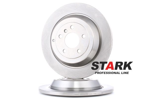 STARK SKBD-0022237 Disque de frein Essieu arrière, plein, nu/non protégé/non plastifié, 14mm MERCEDES-BENZ Classe M ac 1998