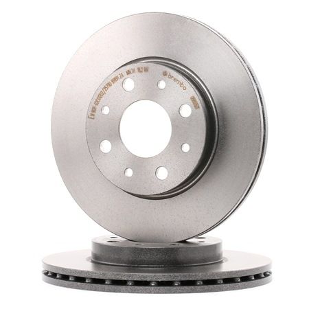 BREMBO Bremsscheibe 09.8616.11 Innenbelüftet, beschichtet, 20mm FIAT PANDA (169) Bj 2015