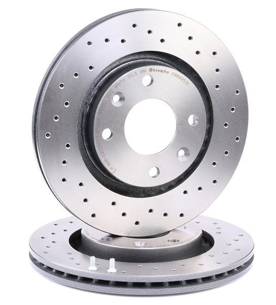 Disco de freno Gama de productos: XTRA LINE - BREMBO (09.8695.1X) comprar a un precio bajo para PEUGEOT, CITROËN, OPEL, DS, VAUXHALL