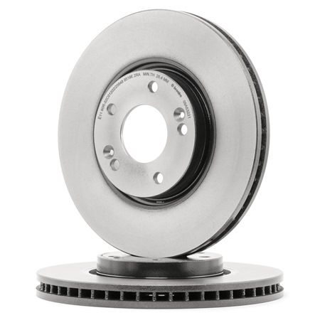 BREMBO 09.A532.21 Disque de frein ventilé de l'intérieur, revêtu, 28mm KIA CEE'D ac 2003