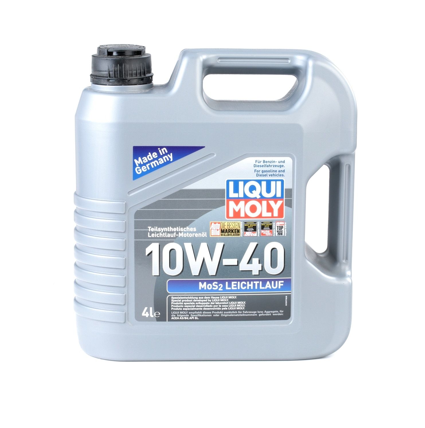 Motorno olje 10W-40, 4l, delno sinteticno olje 6948 LIQUI MOLY