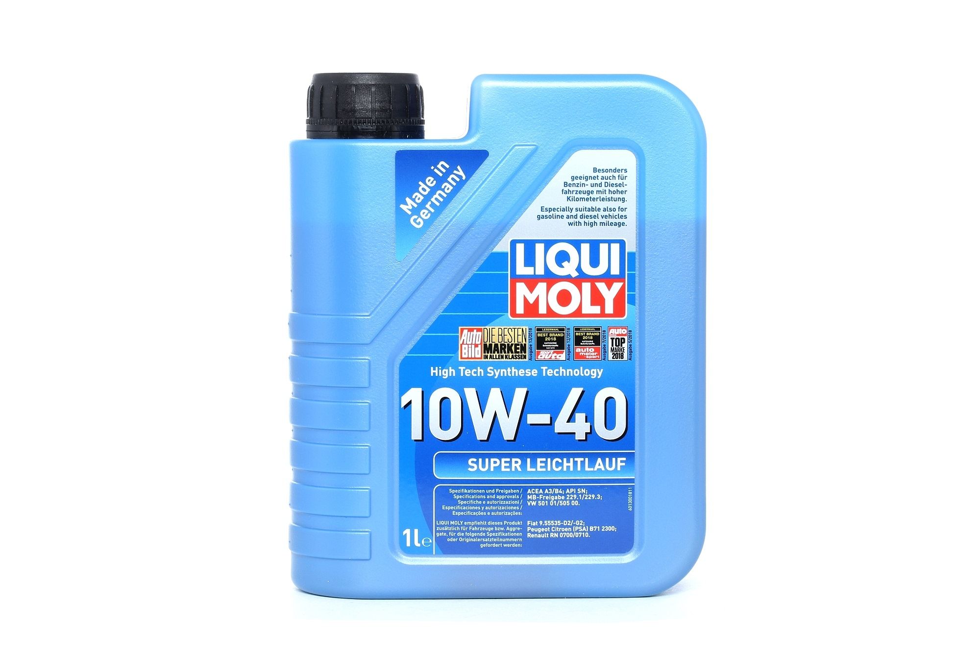 Óleo do motor 10W-40, 1l, Óleo semi-sintético 9503 de LIQUI MOLY