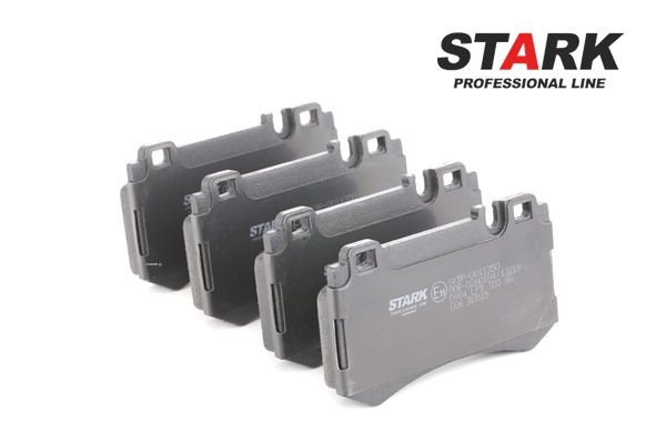 STARK SKBP-0011350 Kit de plaquettes de frein, frein à disque Essieu arrière, préparé pour indicateur d'usure MERCEDES-BENZ SLR ac 1999