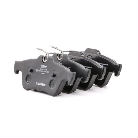 VALEO 301019 Bremsbelagsatz, Scheibenbremse FIRST, Hinterachse, ohne Anti-Quietsch-Blech FORD TOURNEO CONNECT Bj 2000