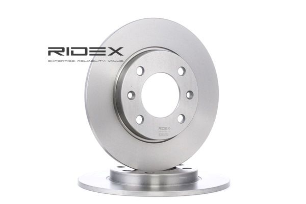 RIDEX 82B0030 Bremžu diski Задний мост, полный, 8mm PEUGEOT 206 %VCBL_YEAR_SHORT% 1998