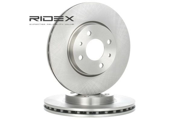 RIDEX Bremsscheibe 82B0067 Vorderachse, Innenbelüftet, unbeschichtet, 22mm FIAT PANDA (169) Bj 2021