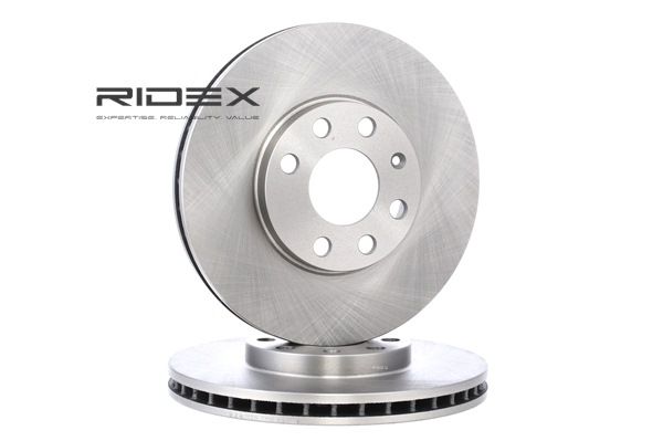RIDEX 82B0024 Disco de freno Eje delantero, ventilado, sin recubrimiento, 24mm OPEL ZAFIRA ac 1998