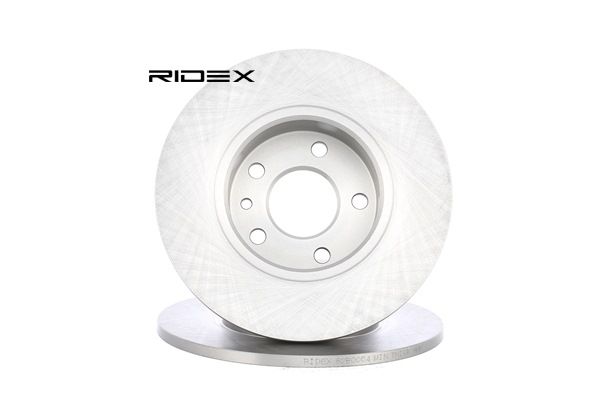RIDEX 82B0054 Bremsscheibe Hinterachse, Voll, 10mm ALFA ROMEO 164 Bj 1996