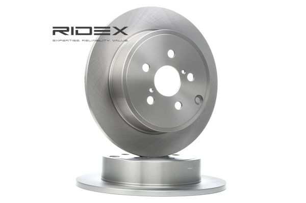 Récuperer RIDEX Disque de frein Essieu arrière, plein, 10mm 82B0116 bon marché
