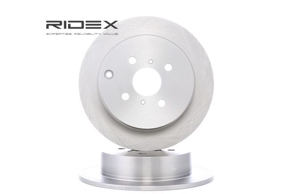 RIDEX 82B0091 Disco de freno Eje trasero, Macizo, 9,3mm TOYOTA COROLLA ac 1995