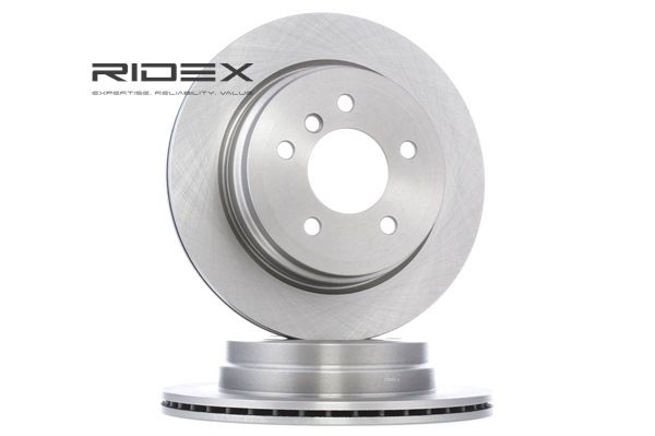 Brake Disc Fitting Position: Rear Axle - RIDEX (82B0293) buy at low price for BMW