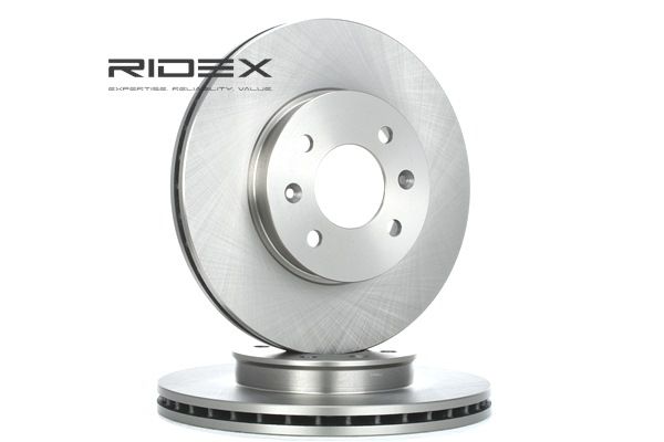 RIDEX 82B0359 Disco de freno Eje delantero, Ventilación interna, 22,0mm HYUNDAI ACCENT ac 1998