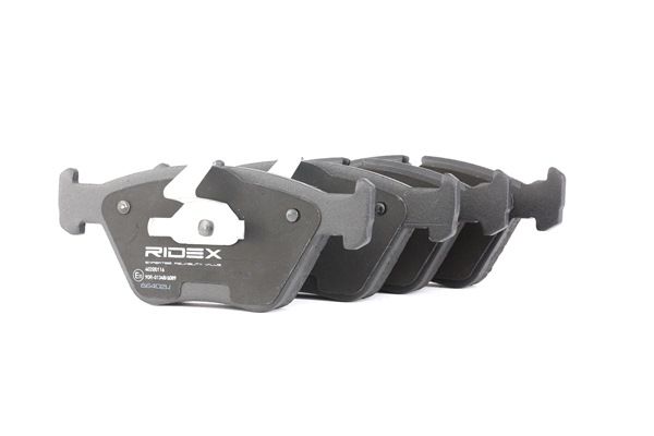 RIDEX Jogo de pastilhas para travão de disco 402B0116 Eixo dianteiro, preparado para indicador de aviso de desgaste, 155,1mm para BMW 3 Sedan (E36) ac 1997