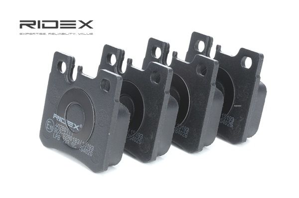 0014207320 OE RIDEX Kit de plaquettes de frein, frein à disque 402B0171