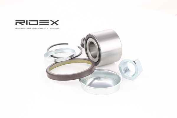 RIDEX Juego de cojinete de rueda 654W0442 eje trasero ambos lados para PEUGEOT 306 Fastback (7A, 7C, N3, N5) ac 2002