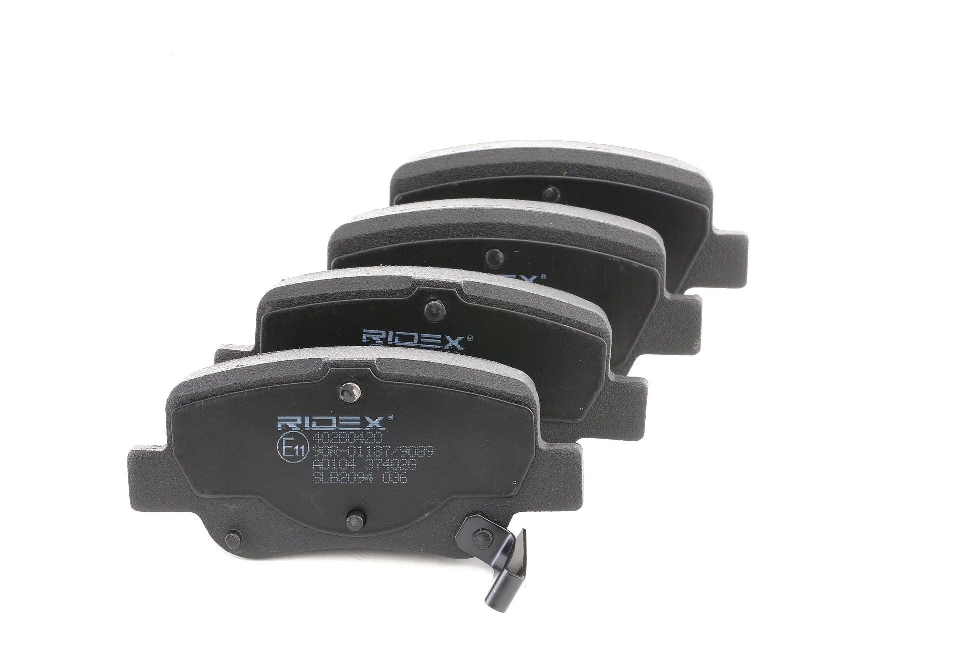 Ridex 402B0365 Bremsbelagsatz Scheibenbremse