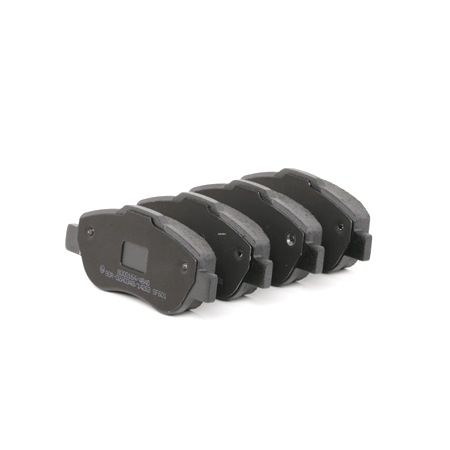 RIDEX 402B0460 Bremsbelagsatz, Scheibenbremse Vorderachse, nicht für Verschleißwarnanzeiger vorbereitet, exkl. Verschleißwarnkontakt FIAT PANDA Bj 1997