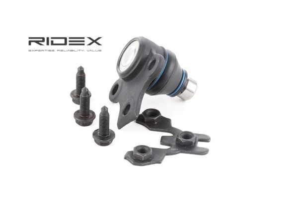 RIDEX 2462S0003 Trag- / Führungsgelenk unten, Vorderachse beidseitig, 19mm VW PASSAT Bj 1998