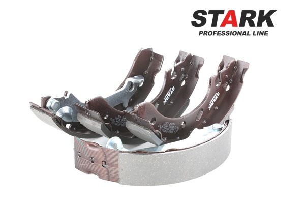 STARK Bremsbackensatz SKBS-0450116 Hinterachse, 203mm, mit Hebel FORD Escort '91 Express (AVF) Bj 1990