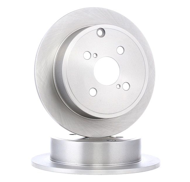 RIDEX 82B0072 Disco de freno Eje trasero, Macizo, 9mm TOYOTA COROLLA ac 1997