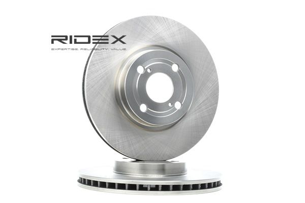 RIDEX 82B0096 Disco de freno Eje delantero, Ventilación interna, sin recubrimiento, 25mm TOYOTA COROLLA ac 1998