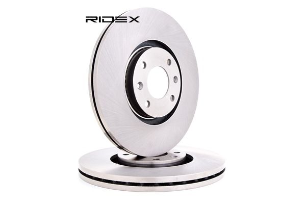 RIDEX Disco de freno 82B0350 Eje delantero, ventilado, 26mm para PEUGEOT 207 (WA_, WC_) ac 2014