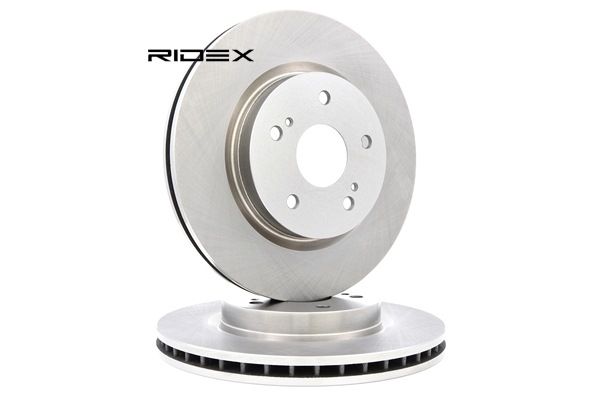 RIDEX 82B0471 Disco de freno Eje delantero, Ventilación interna, Acero, 25mm SUZUKI GRAND VITARA ac 1998