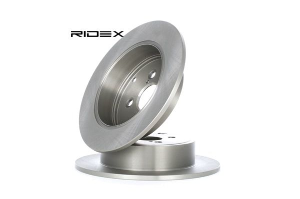 RIDEX 82B0264 Disco de freno Eje trasero, Macizo, 9mm TOYOTA COROLLA ac 1996