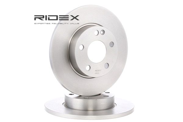 RIDEX Disque de frein 82B0322 Essieu avant, plein, 12mm pour MERCEDES-BENZ Classe A (W169) ac 2012