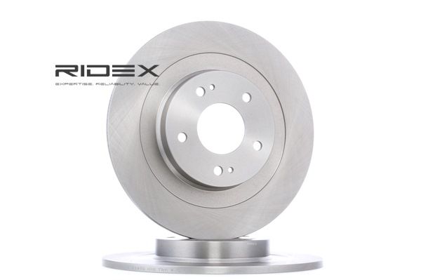 RIDEX Bremsscheibe Hinterachse, Voll, 10,0mm 82B0850