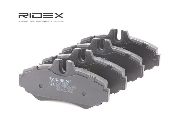 RIDEX BREMSBACKEN SATZ HINTEN VW LT 28-35 I Kasten 281-363
