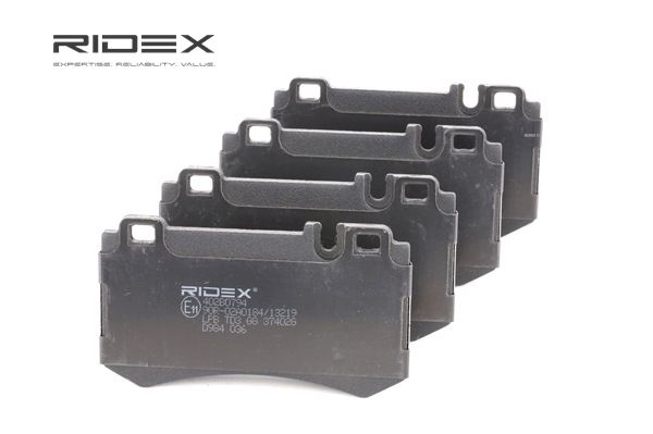 RIDEX 402B0794 Kit de plaquettes de frein, frein à disque Essieu arrière, préparé pour indicateur d'usure MERCEDES-BENZ SLR ac 1998